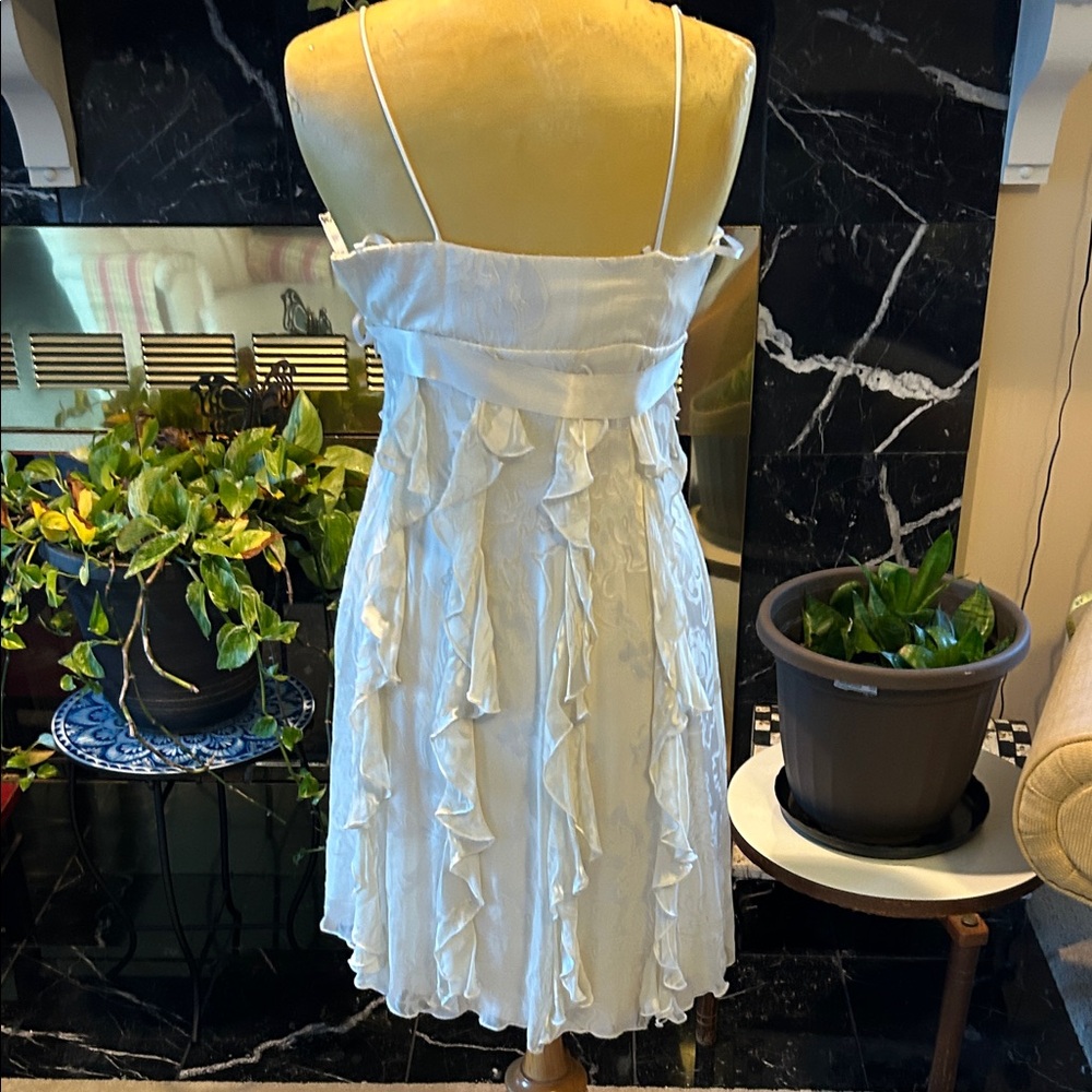 Elegant White Lace dress - Picture 2 of 6